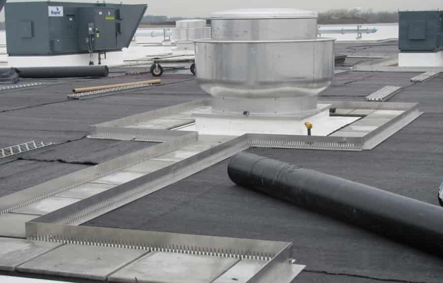 'The layers in flat roof construction